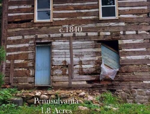 pre Civil War log cabin