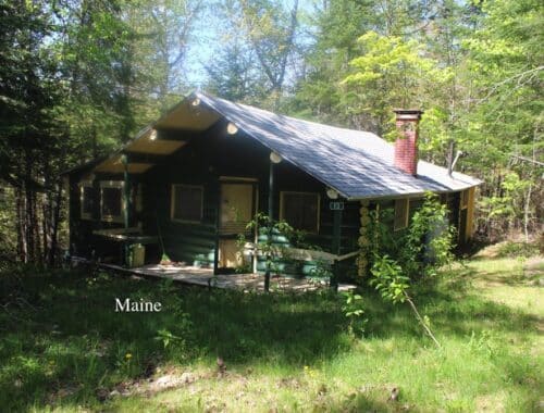 Maine camp for sale