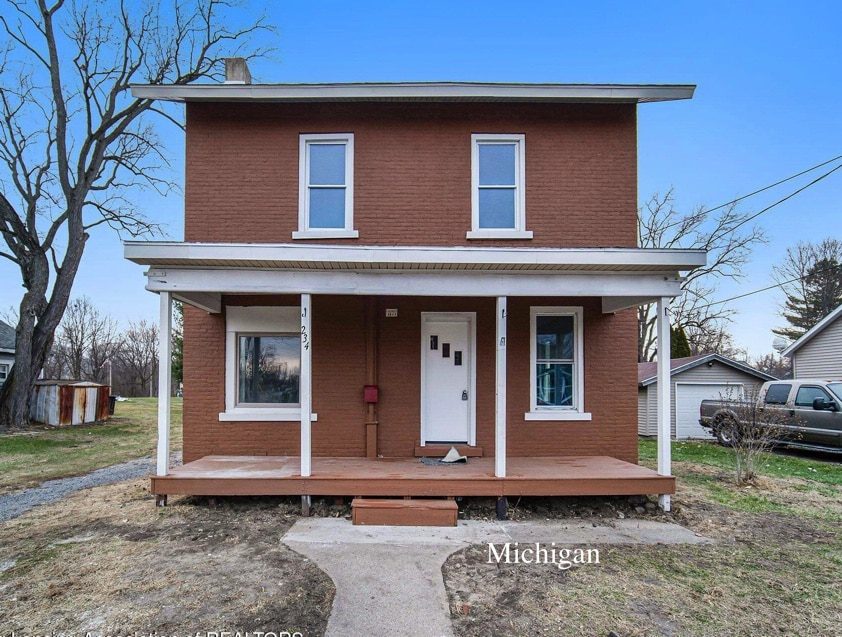 Circa 1868 Renovated Brick Home in Morenci, MI 89K Old Houses Under