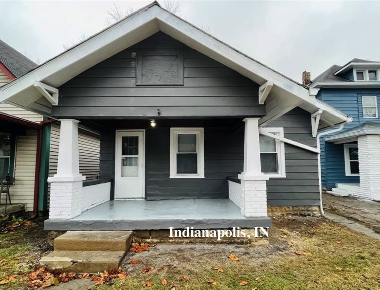 Circa 1920 MoveIn Ready Indianapolis Bungalow 100K Old Houses Under 100K