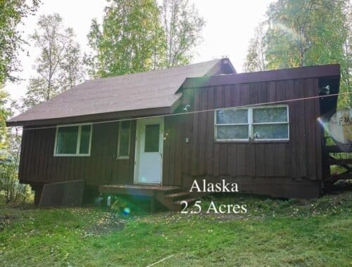 Alaska cabin for sale