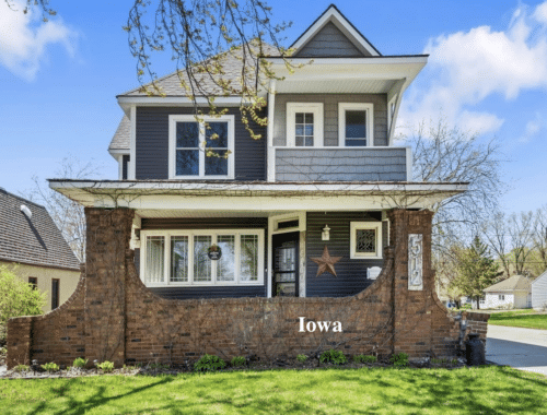 Iowa affordable home