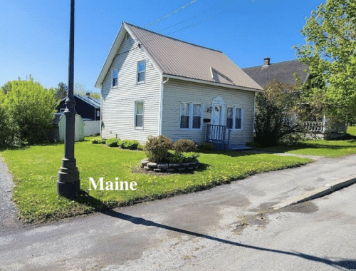 Maine cape for sale