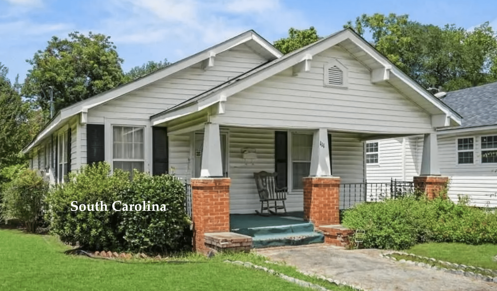 Circa 1940 Cheap House in South Carolina 50K Old Houses Under 100K