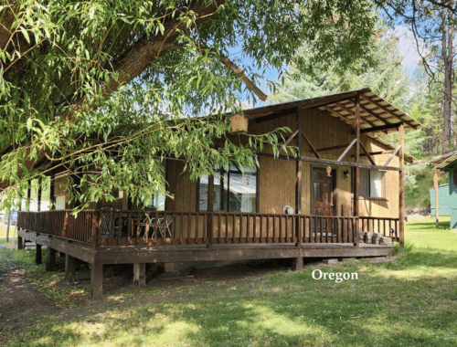 Oregon cabin for sale