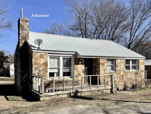 Arkansas stone house for sale