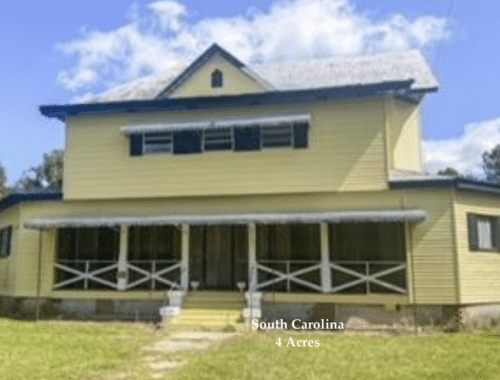 South Carolina farmhouse for sale