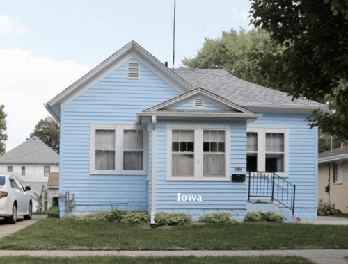 cheap house in Iowa