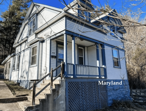affordable Maryland home for sale