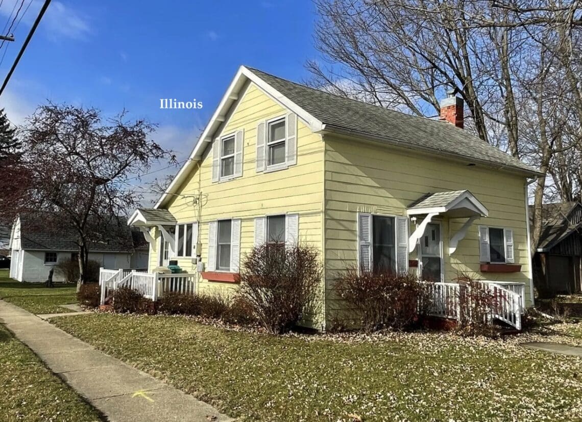 c.1881 Affordable Illinois Home For Sale Under 80K Old Houses Under