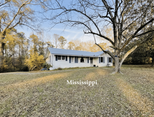 Mississippi country house for sale