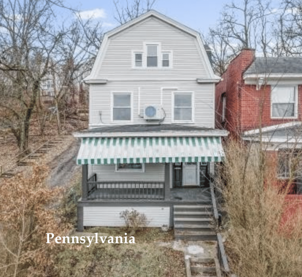 Under 150K Sunday c.1910 Updated Pennsylvania Home For Sale Under