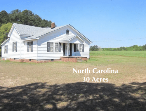 North Carolina farmhouse